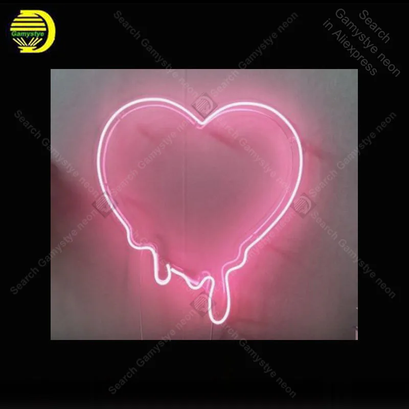 Neon Light Signs Make My Heart Melt Neon Bulb Sign Lamp