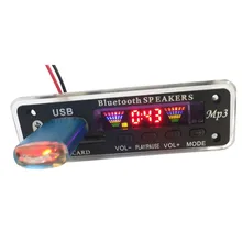 Беспроводной Bluetooth 5,0 12 в MP3 WMA декодер доска Аудио без потерь APE модуль USB TF fm-радио поддержка отключения питания воспроизведения памяти