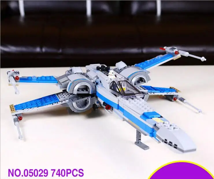 

L Model Compatible with Lego L05029 740pcs X Fighter Models Building Kits Blocks Toys Hobby Hobbies For Boys Girls