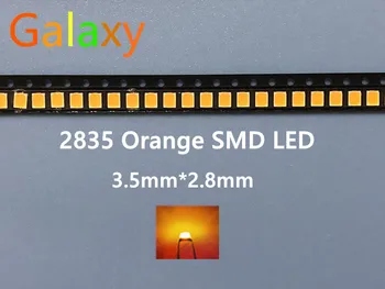 

SMD LED 2835 lamp beads highlight 0.2W orange amber light-emitting diode/4000PCS