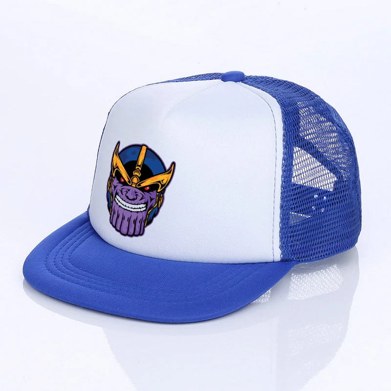 Mavel Мстители: Бесконечная война танос Snapback шляпа для взрослых Infinity Gauntlet хип-хоп кепка детская железная Мужская регулируемая бейсболка YF020