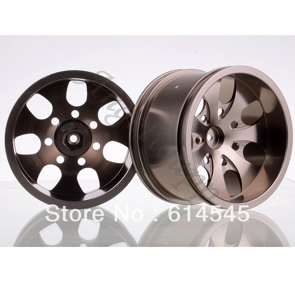 

BF07GR 4xRC Monster Truck Bigfoot Metal Wheel Rim HEX:12MM D:79MM W:50MM