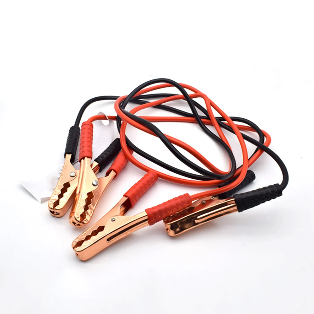 

2.2M Car Clip Clamp Cables Wire Copper Cable Jumper 500ATerminal Clamp Clip battery charging cable Connector