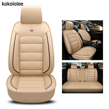 kokololee pu leather car seat cover For bmw e60 f11 kia rio 3 4 honda accord