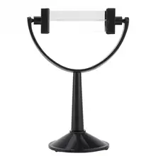 1 шт. оптический Стекло треугольной призмы с подставкой физики Спектр света учебного пособия высокое качество