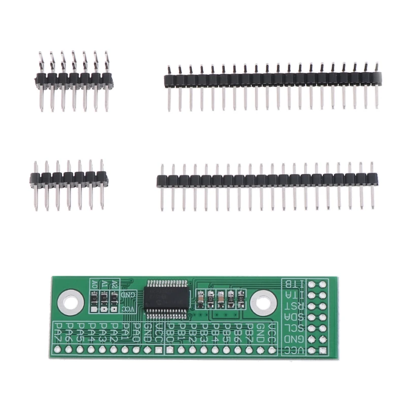 

MCP23017 16 Bit IO Port Expander Module Pin Board I2C Interface For C51