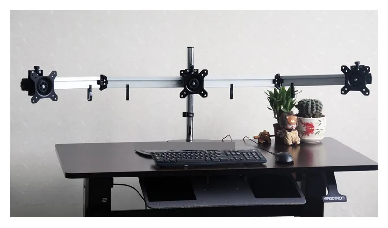 Aluminum Alloy Desktop Clamping/Grommet Triple