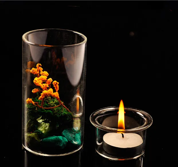 1 шт. Европейский DIY креативный Зеленый Бонсай подсвечник для свечей питания ужин домашняя ваза-подсвечник JY 1231