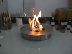 Inno Живой огонь 8 литровый rond этанол камин снаружи пожарное место