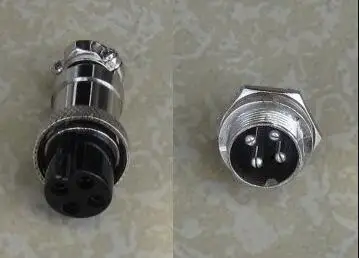 

4-Pole Male and FeMale Air Plug