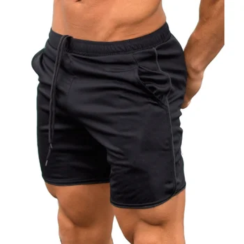 

Summer New Fashion Shorts Summer Brand Short Bodybuilding Gyms Men Pants Elastic Beach 2018 Waist Fitness
