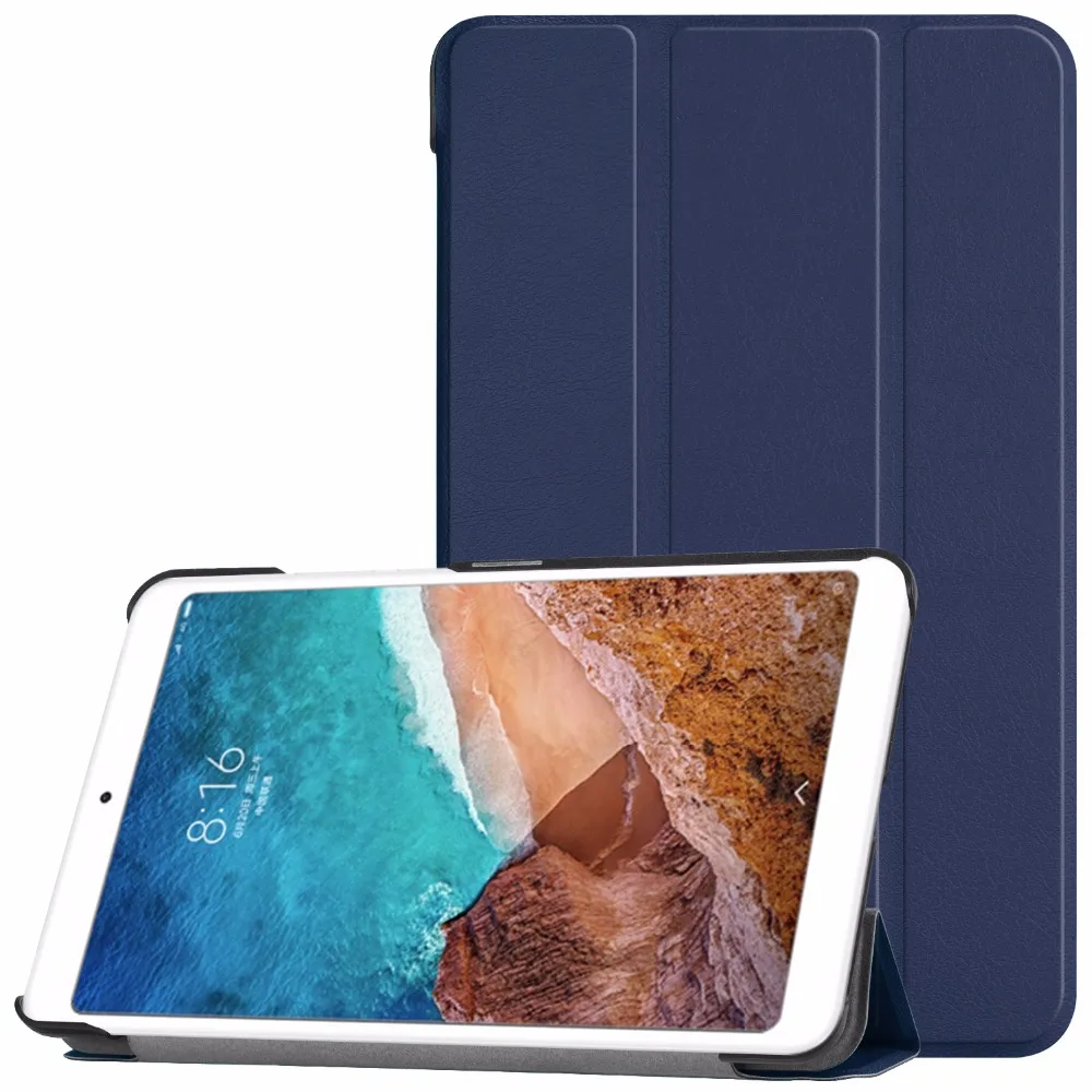 Магнитный умный чехол из искусственной кожи для Xiaomi mi Pad 4 mi Pad 4 8,0 дюймов, чехол для планшета для Xiaomi mi Pad4 mi pad 4, чехол