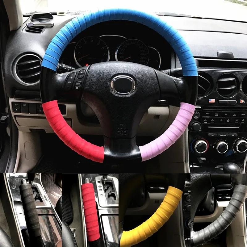 DIY Steering Wheel Covers/soft skid resistance steering wheel Car