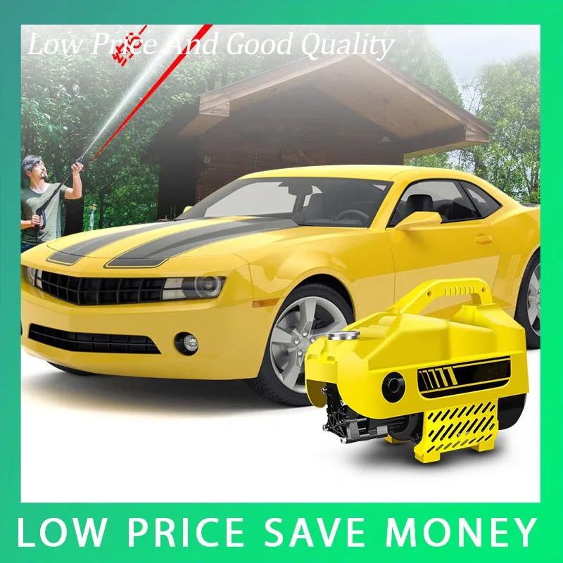 

Household Portable High-pressure Car Washing Pump 220V Self Suction Water Pump