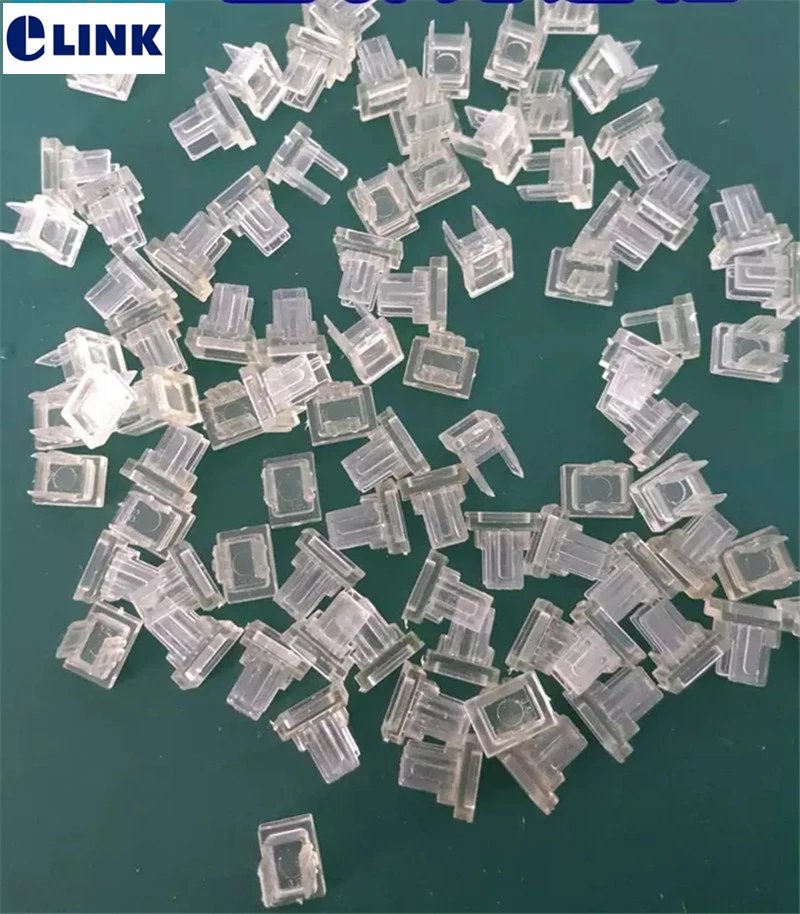 

1000pcs SC Dust cap for SC adapter transparent SM MM APC protective cover in transparent for SC coupler free shipping ELINK