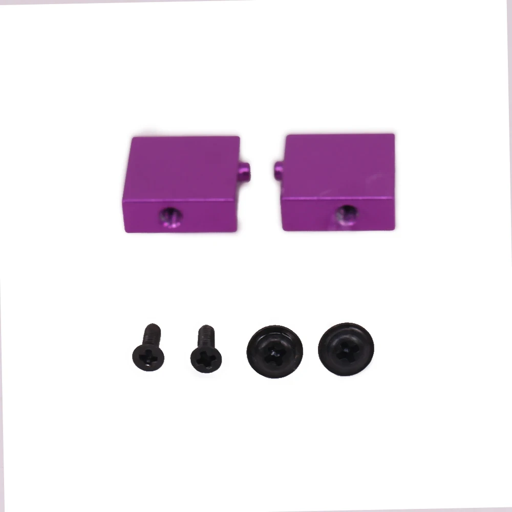 RCAWD 2 шт сплав Алюминий сервопривода крепление для Rc модель автомобиля хобби 1/18