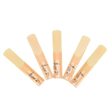 10 шт. трости для кларнета прочность 2,5 2-1/2 Рид традиционный бамбуковый деревянный духовой инструмент Запчасти и аксессуары