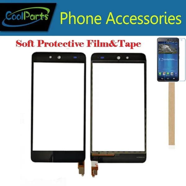 

1PC/Lot High Quality For Micromax Canvas Juice 3 Q392 Touch Screen Digitizer Touch Panel Lens Glass Black Color With Kits