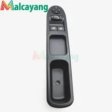 1Pc 6554.QC Front Left Driver Side Master Power Window Switch for Peugeot 207 Stufenheck 2007-2014 for Citroen C3 Picasso