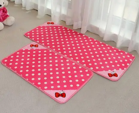 

Retail Lovely Soft Comfortable Mickey Slip-Proof Home Carpet Car Door Floor Mat