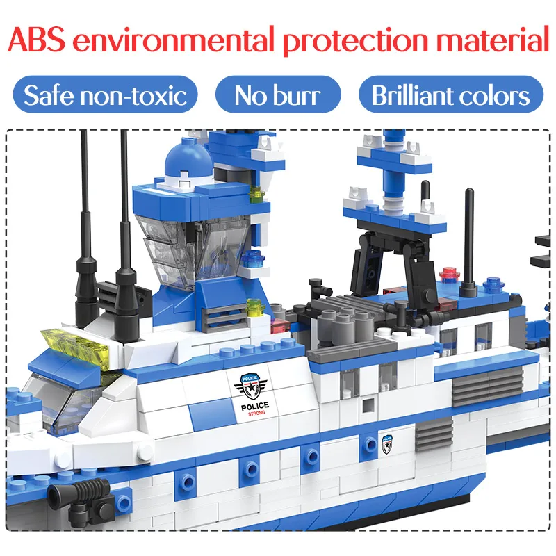 1230 шт., военный корабль, транспортный самолет, строительные блоки, совместимы с городским полицейским автомобилем, грузовиком, армейскими солдатами WW2, кирпичи, детские игрушки