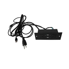 30 шт./лот, Подгонянные usb штепсельные розетки с 2 сетями США, розетка питания и 2 USB 10А, опция US/EU/AU/UK