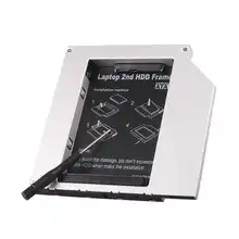 9,5 мм IDE до 22pin SATA Caddy корпус чехол для ноутбука ODD DVD-ROM адаптер Optibay для 2-го 2,5 HDD SSD жесткий диск коробка