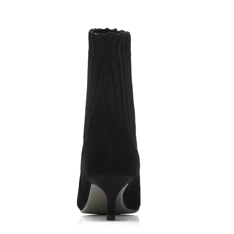 Med Tacones 33 Tobillo Mujer Gran Cr1430 Tamaño Enmayer Botas Otoño De 41 Bolso Para Mujeres Black Invierno Zapatos Punta Delgados AYnOXqw