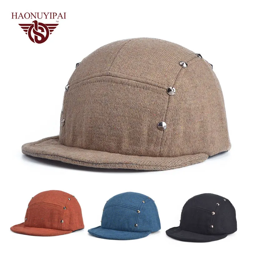 2016 Vogue Roll Sports Baseball Caps Fashion Rivet Hats For Unisex