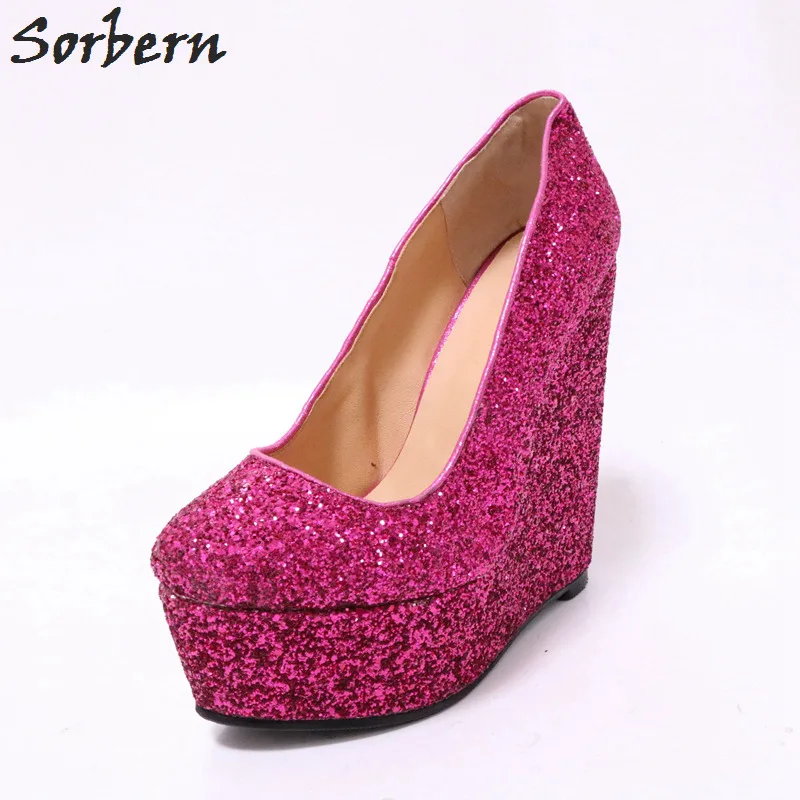 hot pink heels size 12