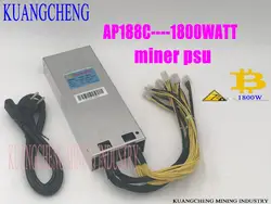 ASIC шахтер БТД LTC Шахтер питания AP188c1800W 12 V блок питания 6pin преобразования для AntminerS9 D3 A3 V9 и т. д