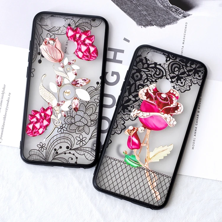 YueTuo чехол, чехол, чехол для samsung Galaxy J4 Plus J 4 J4plus, роскошный 3d Жесткий ПК чехол для мобильного телефона с цветами