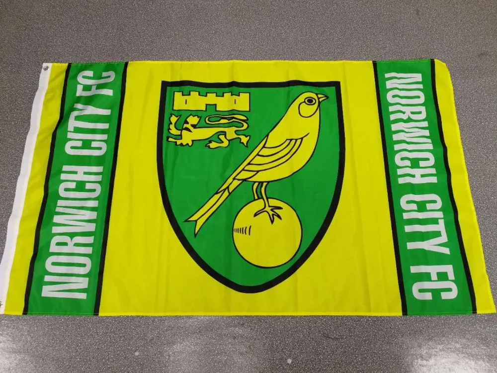 

Yehoy Collection 90*150cm EPL Norwich City FC flag