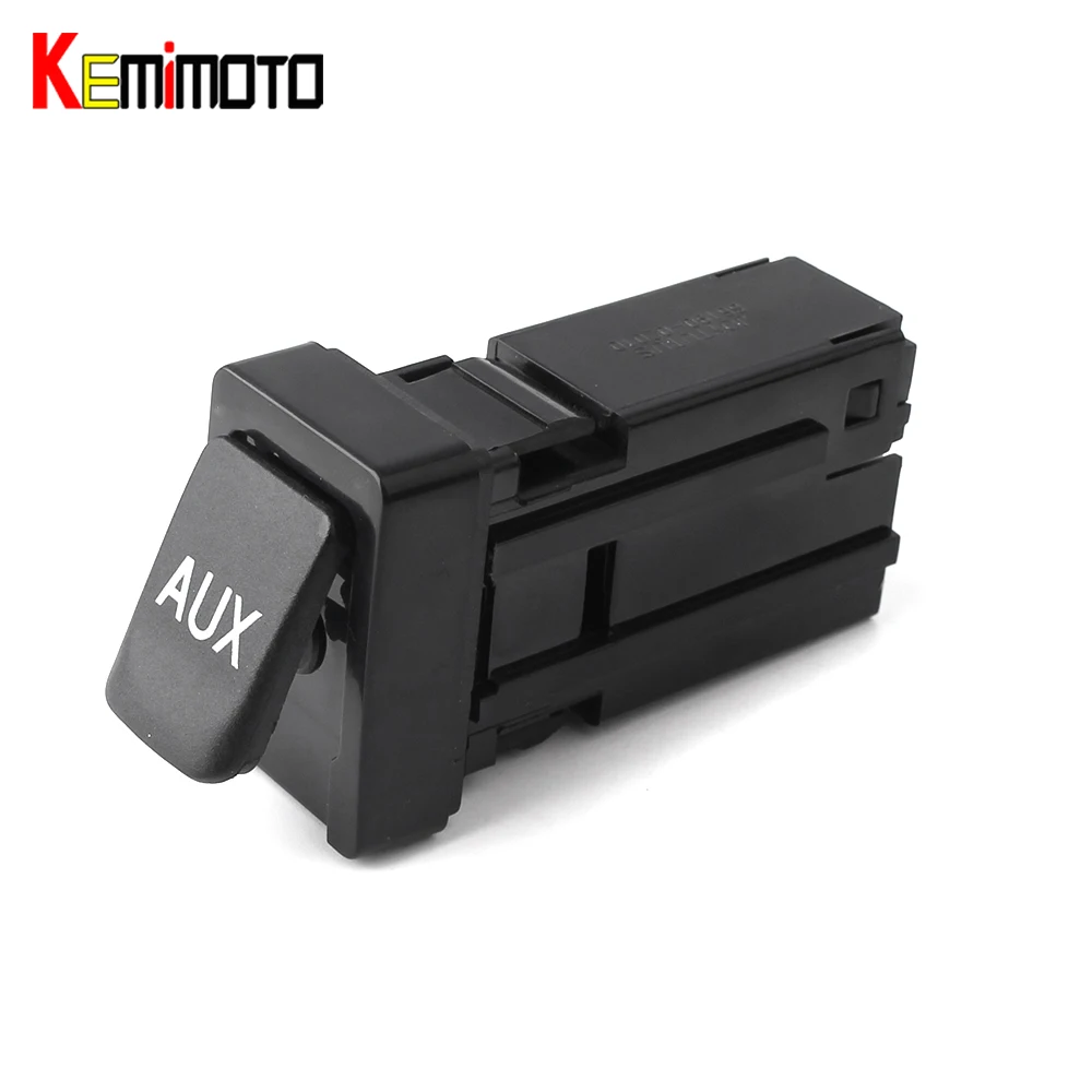 

KEMiMOTO 86190-02010 Audio Stereo Auxiliary Aux Jack Adaptor for Toyota Avalon Corolla Highlander RAV4 Sequioa