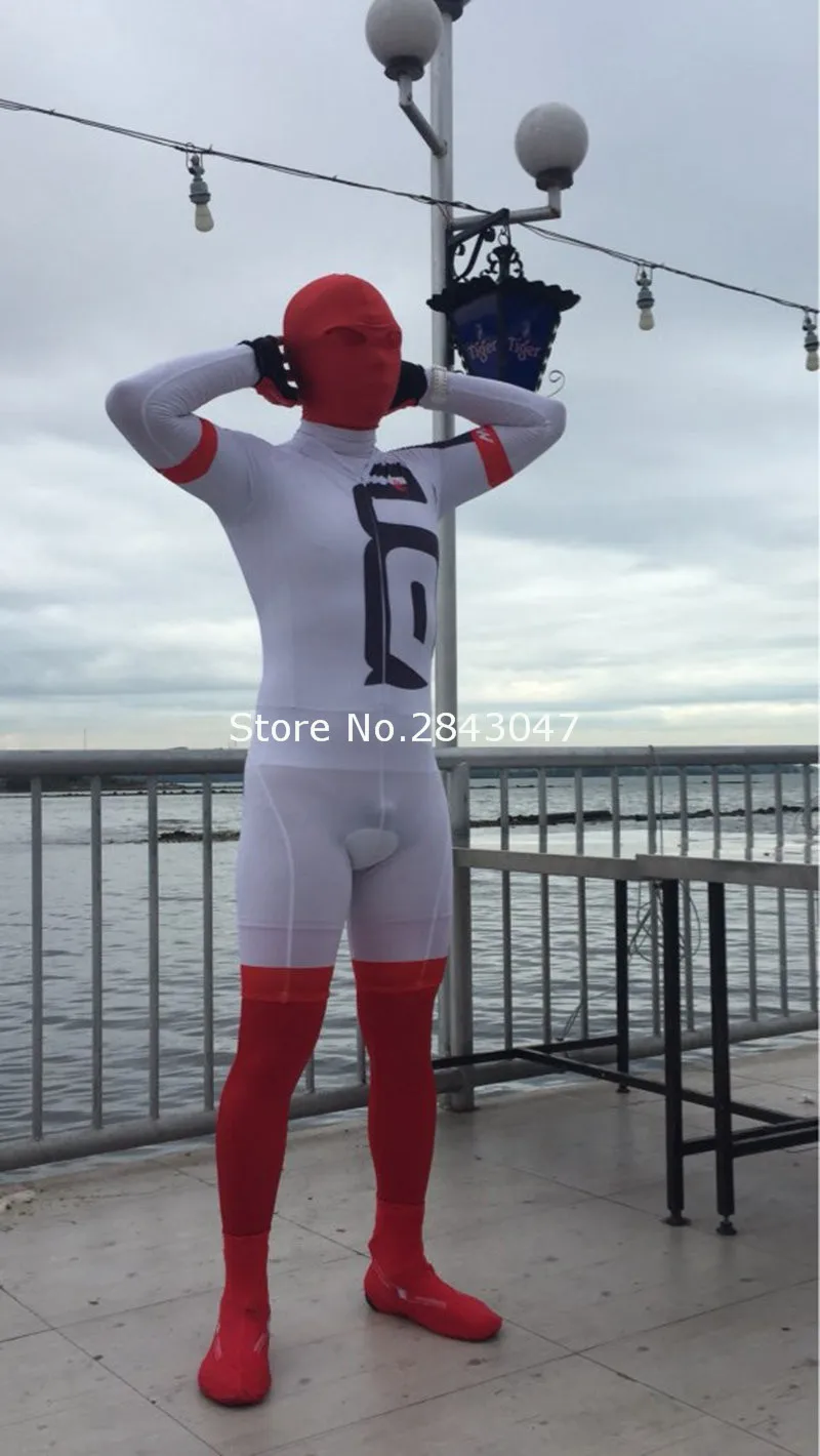 Malciklo triathlon skinsuit 2018 branco pro conjuntos