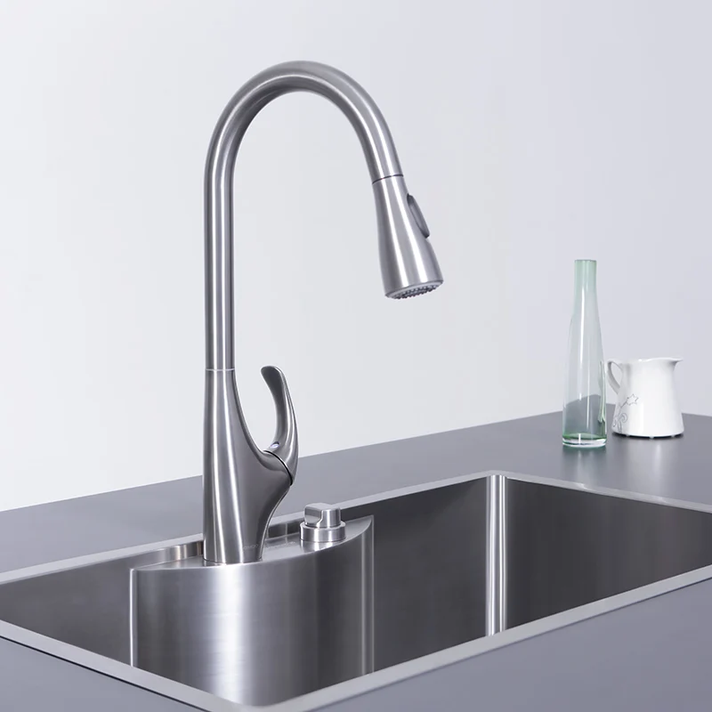 

JOMOO kitchen faucet mixer tap spray pull down sink faucet kitchen high end brand design 33083
