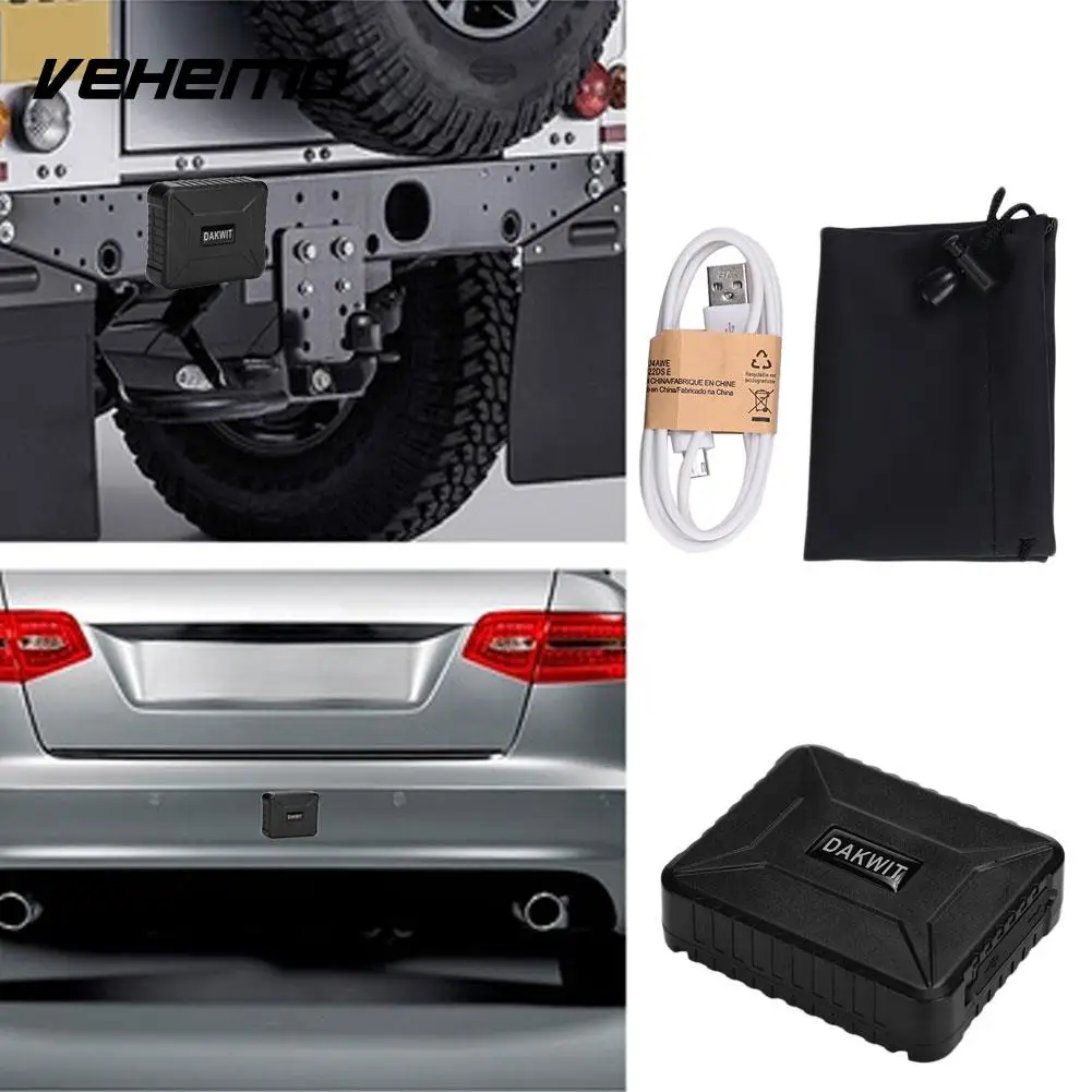 

Black Precise Waterproof GPS Tracker Timing Switchgear Positioning Car Low Power Consumption GPS Locator Tracking Device