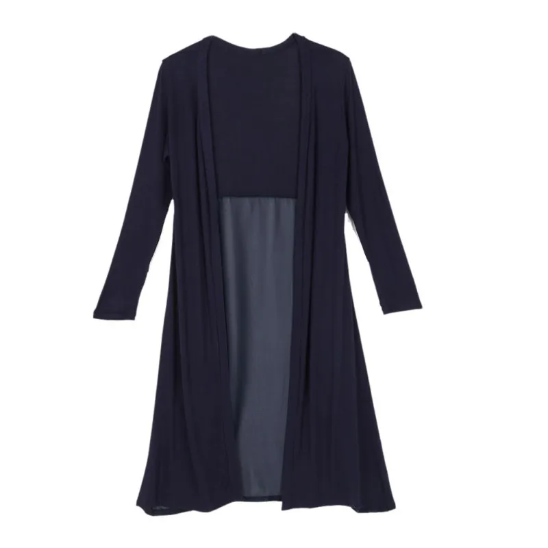 Lady Maxi Cardigan Feminino Sweater Oversized Coat Women Knitted Long