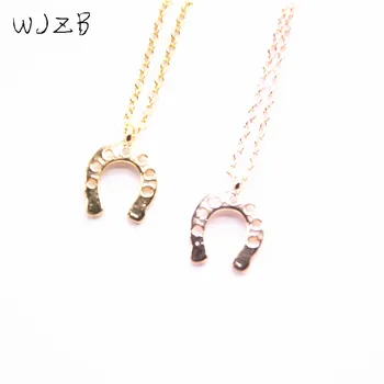 

Trendy horseshoe pendant necklace Lovely horseshoe shape necklace of popular animal series for women