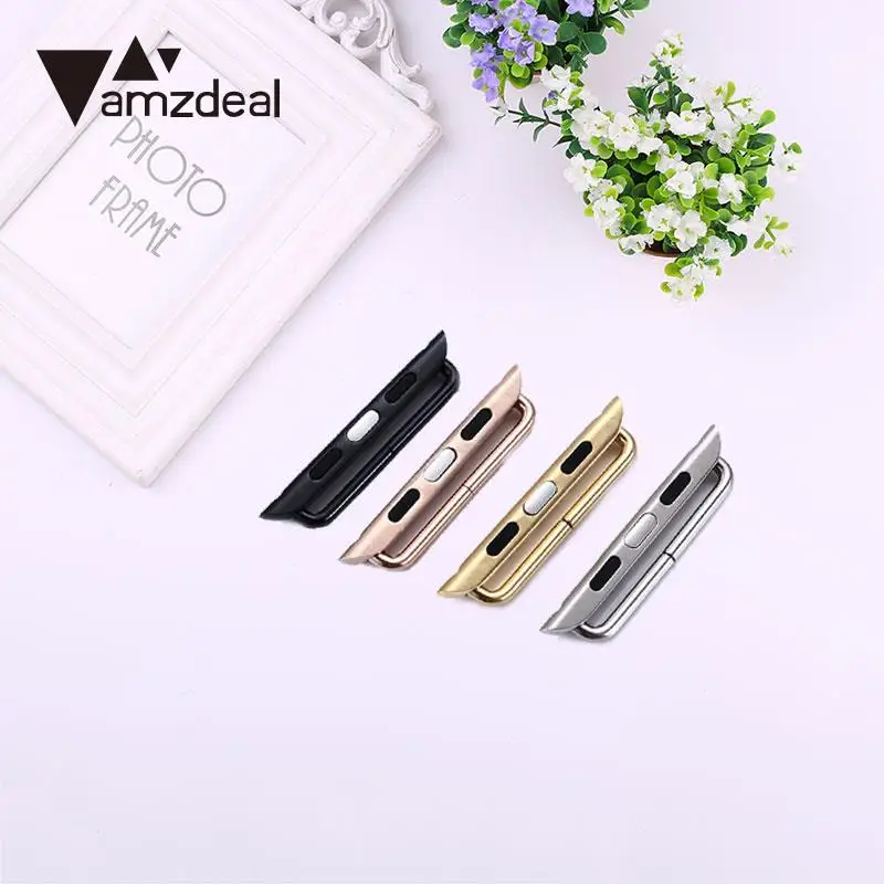 

Amzdeal Watch Band Connector Adapter Clasp Connection Buckle For Apple Watch Series 42MM