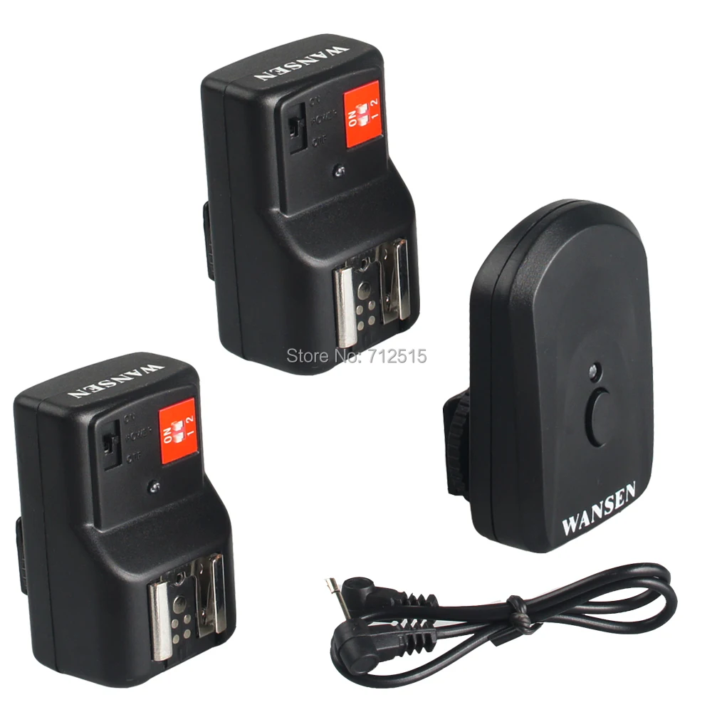 Wansen PT-04GY 4 Channels Wireless Remote Speedlite Flash Trigger +2 Receivers Universal for Canon Nikon Pentax Olympus (1).jpg