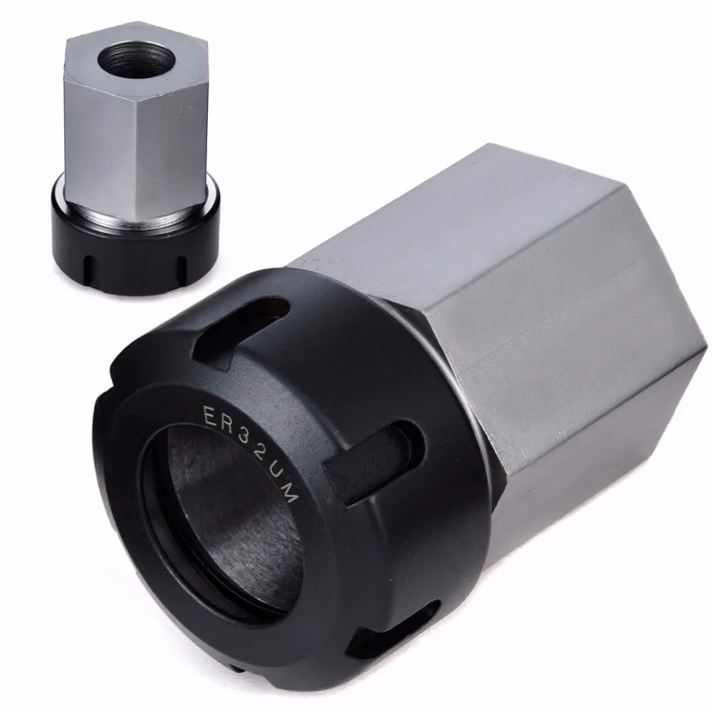 1pcs Square Hex Er32 Collet Block 80mm Collet Chuck Block Holder For