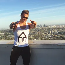 Летние мужские s фитнес спортивные рубашки без рукавов жилеты для бега быстросохнущие топы Мужские бодибилдинг одежда