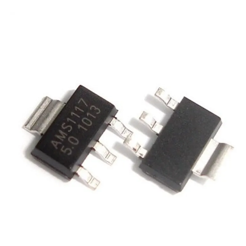 20pcs/lot AMS1117-5.0 5V power depressurization IC patch SOT-223