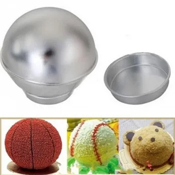 

DIY 1PC Round Cake Ball Mould Hemisphere Kitchen Gadgets Baking Mold