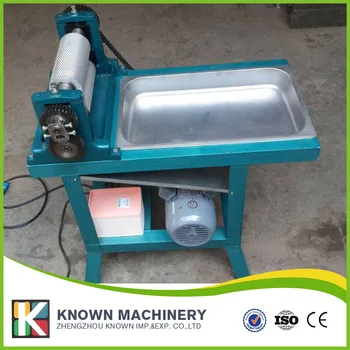 

195*74mm Electric comb foundation Sheet machine beeswax foundation roller