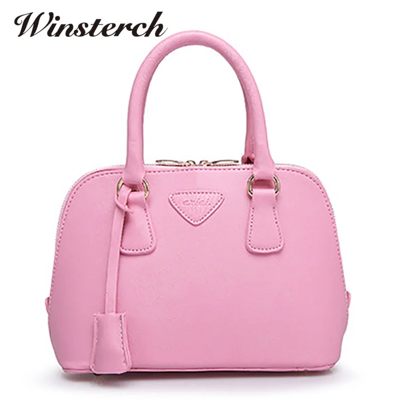 

2017 Casual PU Leather Small Shell Handbag Fashion Summer Shoulder Bag Women Messenger Bags Double Bolsos Mujer Female BagS0167