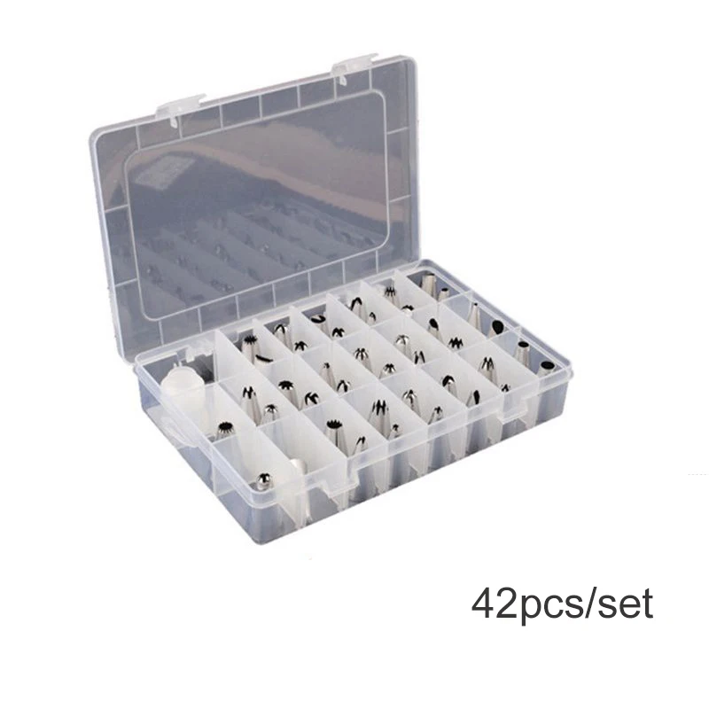 Unibird-42Pcs-Set-Stainless-Steel-Icing-Piping-Nozzles-for-Cream-Cake-Decorating-Tips-Pastry-Mouth-DIY