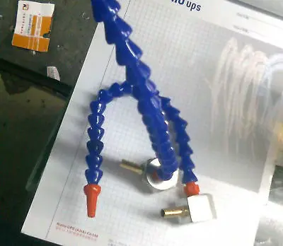 

10pcs Magnetic Base Valve Coolant Hose 1/4" 280mm