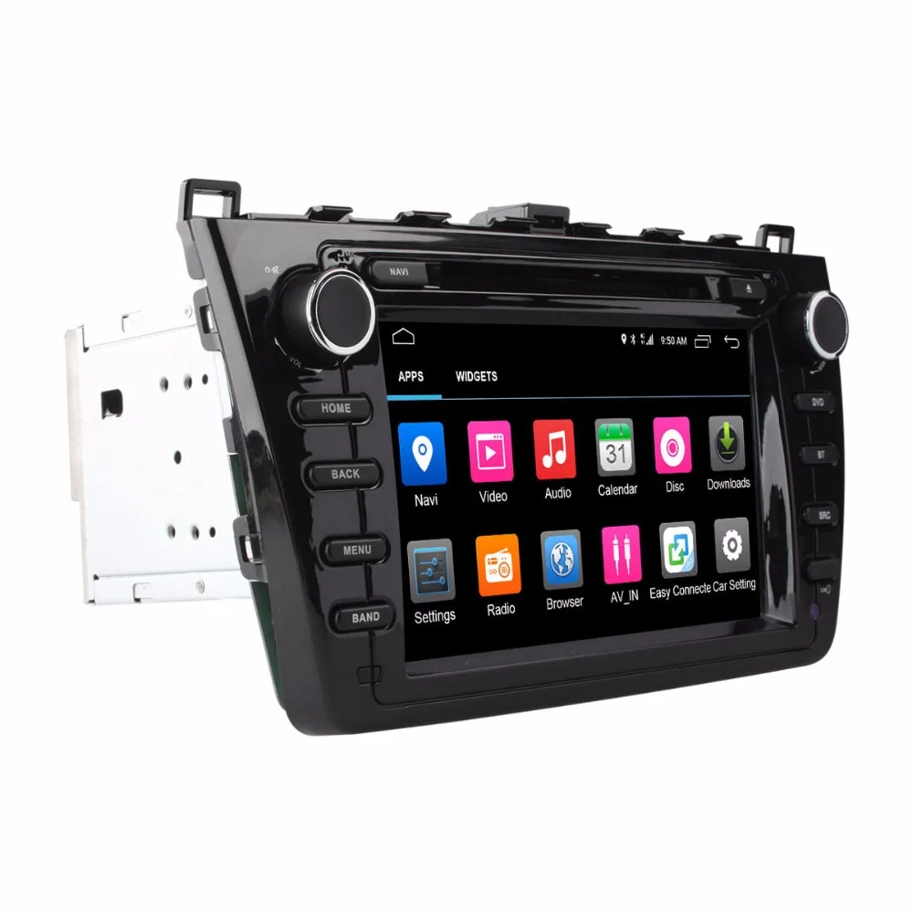 Clearance HD 1024 Octa Core 2GB RAM Android 6.0 Car DVD Player For Mazda 6 Ruiyi Ultra 2008 2009 2010 2011 2012 4G Wifi Radio Stereo GPS 2